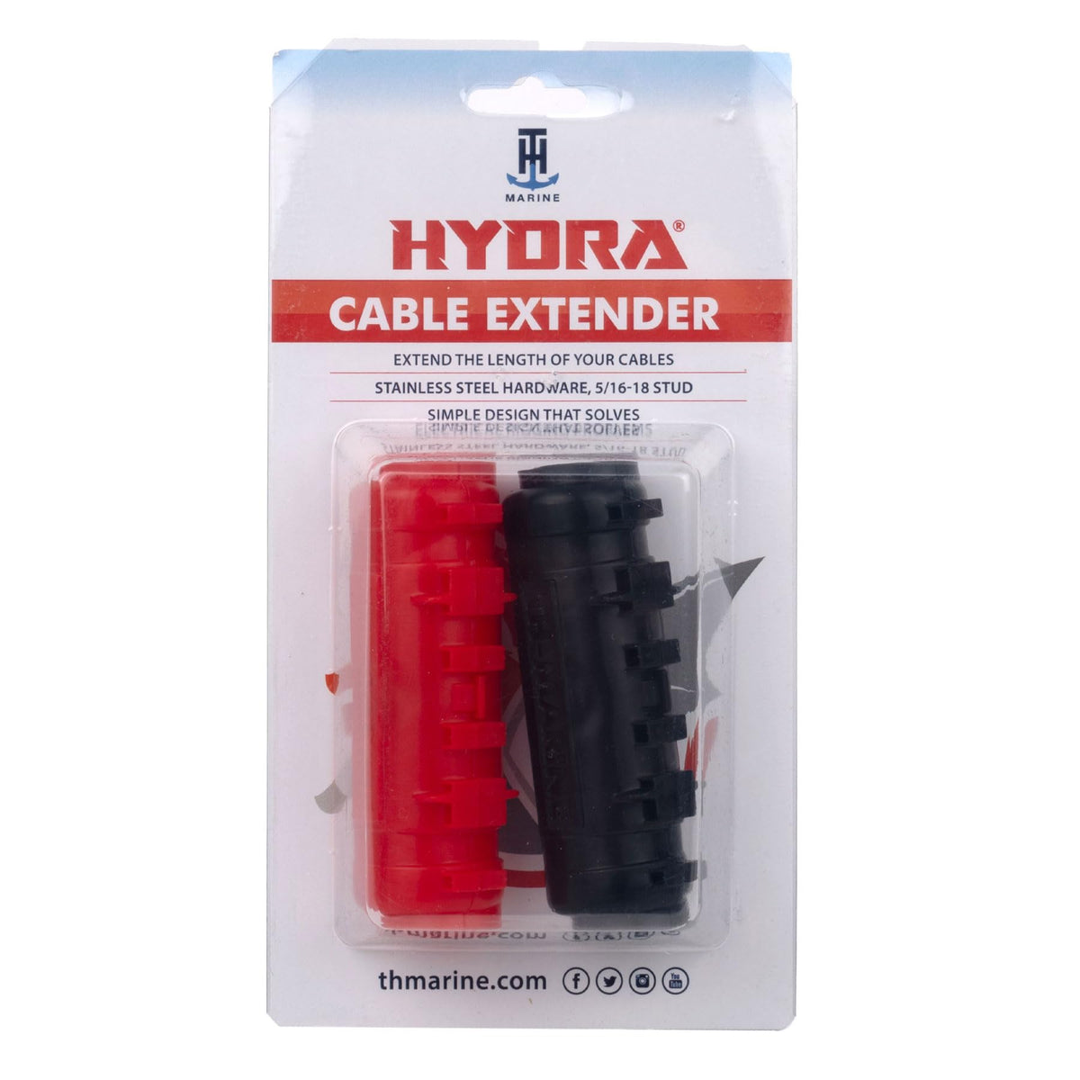 T-H Marine HCE-K-DP Hydra Battery Cable Extender, Marine Battery
