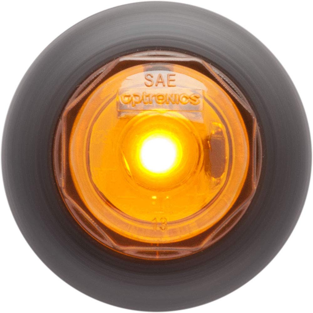 OPTRONICS MCL10AKBP Optronics MCL10AKBP 3/4" Amber LED Non-Directional Marker/Clearance Light Kit
