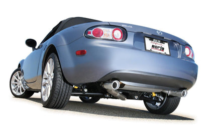 BORLA 140169 BORLA 140169 Cat-Back Performance Exhaust System for 2006-2015 Mazda Miata MX-5 NC 2.0L 4 Cyl. Automatic/Manual Transmission Rear Wheel Drive.
