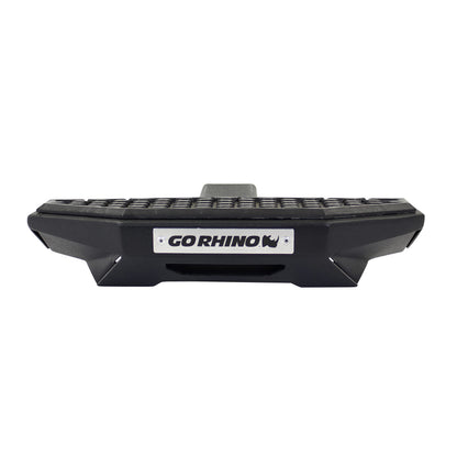 GO RHINO HS3012T Go Rhino HS-30 Rhino Hitch Step | 12" Mild Steel, Textured Black | HS3012T | Fits 2" Receivers