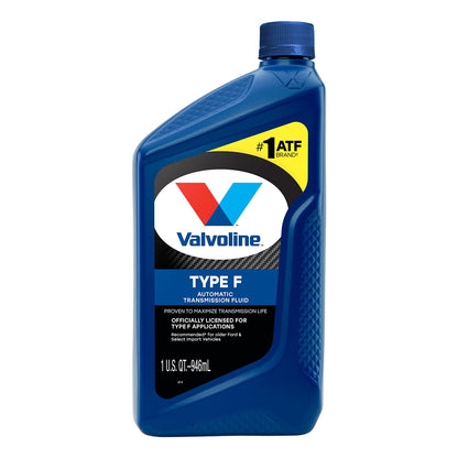 VALVOLINE 822387 Valvoline Type F (ATF) Automatic Transmission Fluid 1 QT, Case of 6