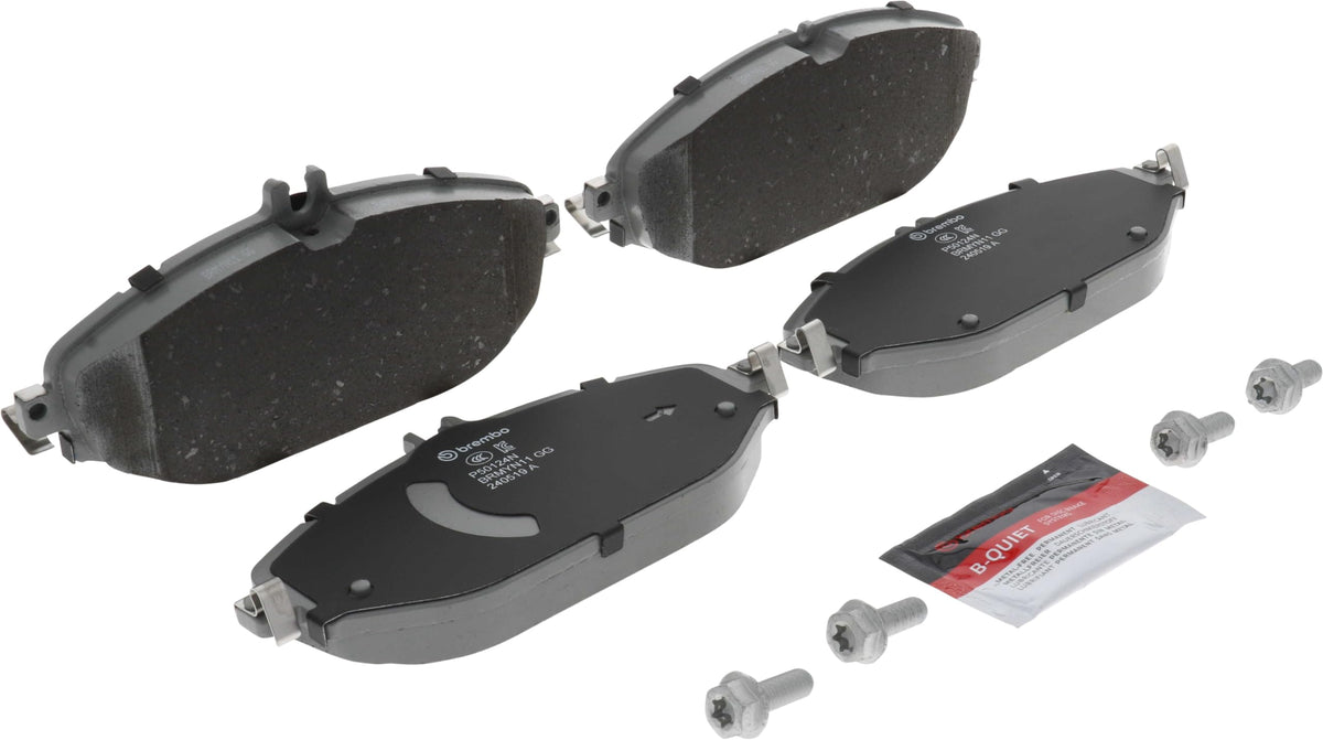 BREMBO P50124N Brembo P50124N Premium Ceramic Front Disc Brake Pad Set MERCEDES-BENZ OE# A0084202820