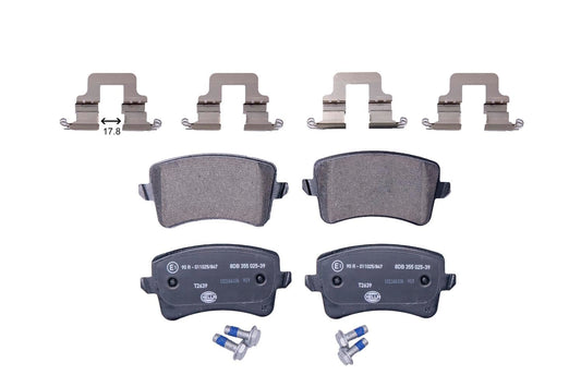 HELLA 355025391 Hella 355025391 Disc Brake Pad Set