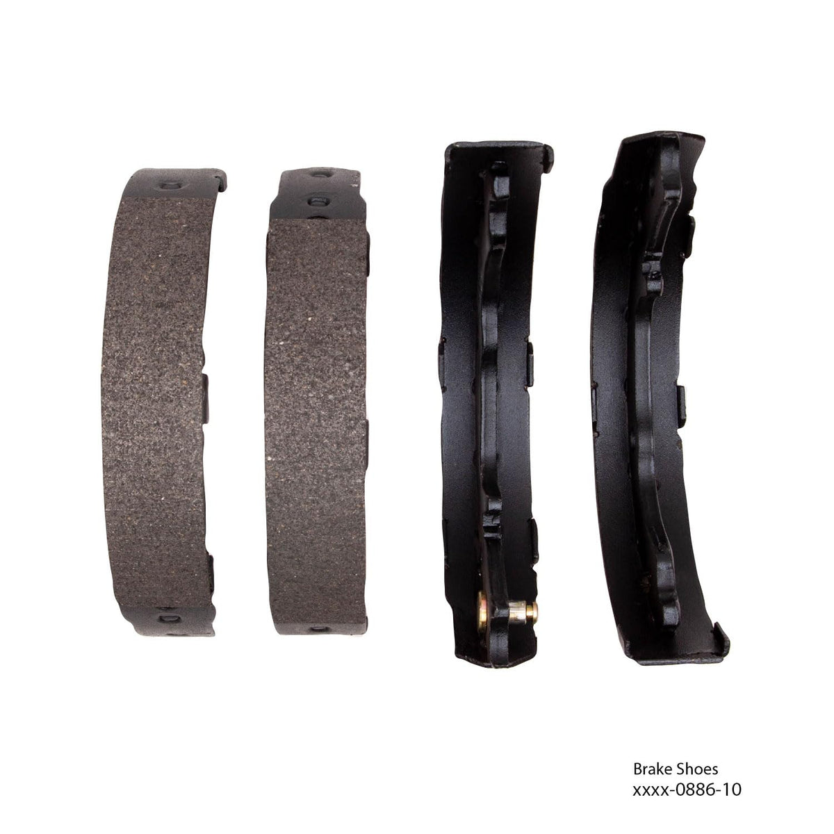 Dynamic Friction 1902-0886-10 DFC Premium Parking Shoes
