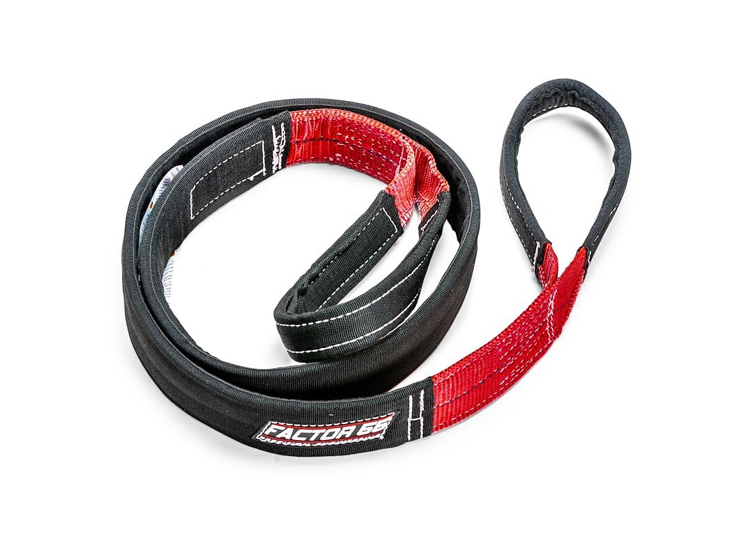 FACTOR 55 00077 Factor 55 Tree Saver Low Stretch Polyester Strap, 3" Width x 8' Length