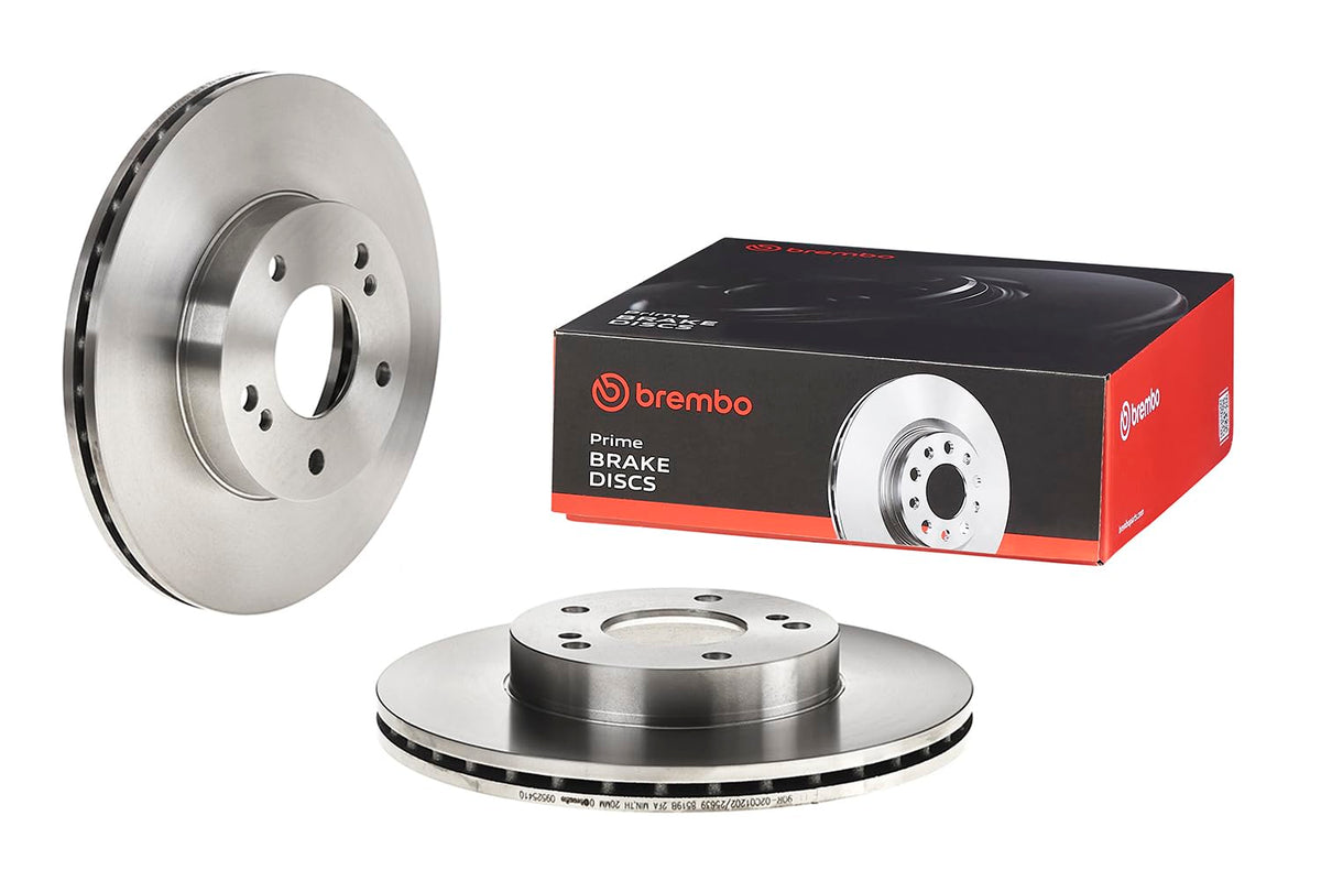 BREMBO 09525410C02 Brembo 09.5254.10 Standard vented Front Brake Rotor INFINITI/NISSAN OE# 4020688E05