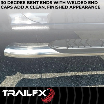 TRAILFX A7064S Trailfx Trail FX A7064S 5" Oval Bent END BAR PSS