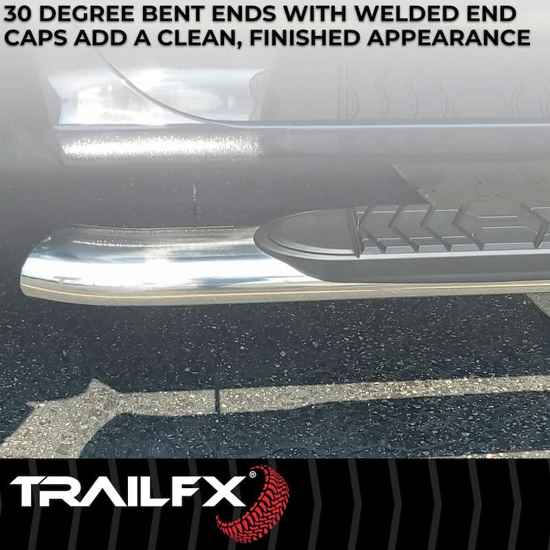 TRAILFX A7073S Trailfx Trail FX A7073S 5" Oval Bent END BAR PSS