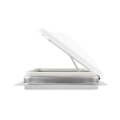 CAMCO 40480 Camco RV Roof Vent Kit - Features Waterproof Design & Translucent Lid - Includes Built-In Screen - Compatible w/RV Roofs from 1.25” to 2.25” Thick - Replace Ventline, Jensen & Elixir Vents (40480)