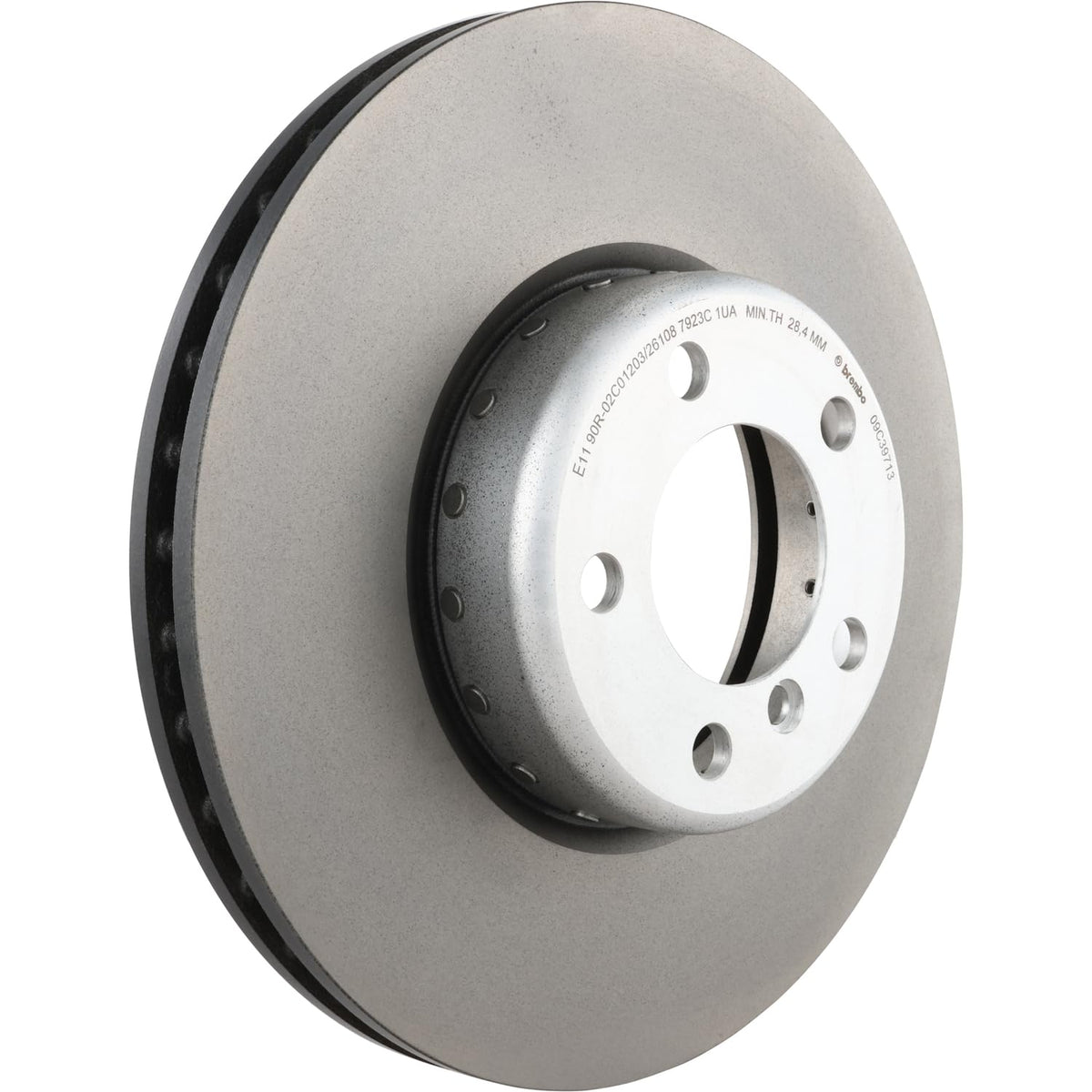 BREMBO 09C39713C02 Brembo 09.C397.13 Composite two piece UV Coated Pillar Vented Front Brake Rotor BMW/BMW (BRILLIANCE) OE# 34116792223