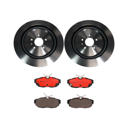 BREMBO KT00639 Brembo KT Series Premium Brake Kit (KT00639) for Ford Mustang 2013-2014 | High-Performance Brake Pads & Rotors | Direct OE Replacement