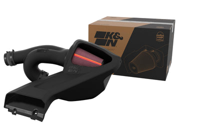K&N FILTER 50-2617 K&N NextGen Cold Air Intake System: High-Flow Cotton Filter: Compatible with 2021-2026 FORD F150; F150 Raptor; 50-2617