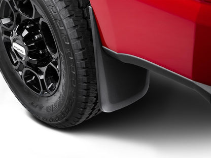 Husky Liners 58466 Husky Liners Custom Mud Guards – Fits 2017-2026 Ford F-250 & F-350 w/Single Rear Wheels & w/o OEM Fender Flares – Rear Set, 2-pc Black - 58466