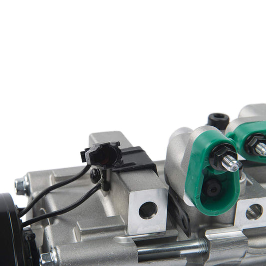 MANDO 10A1017 Mando 10A1017 AC Compressor with Clutch Original Equipment (Pre-filled Oil)
