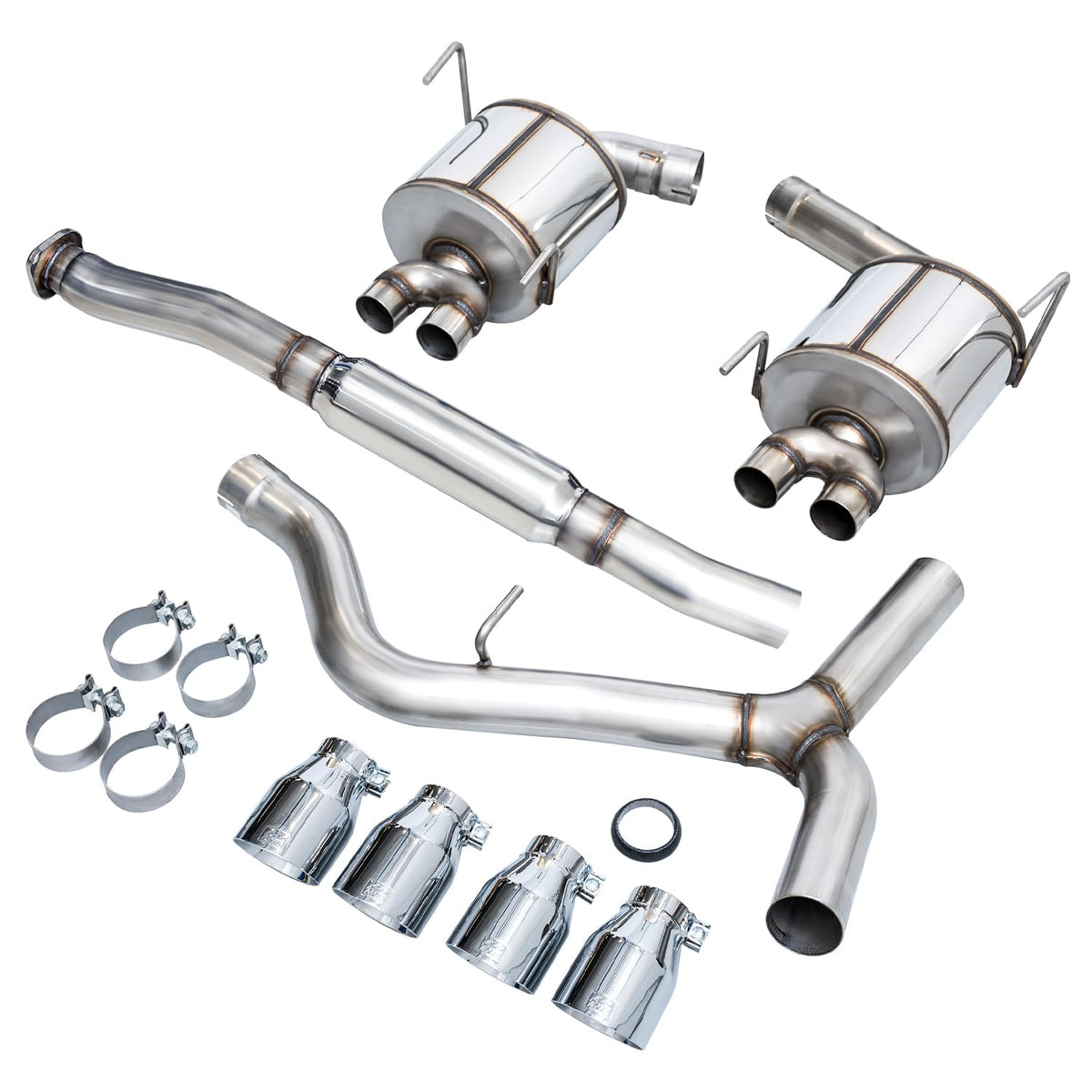 AWE Tuning 3015-42104 AWE EJ25 WRX STI Performance Exhaust Suite