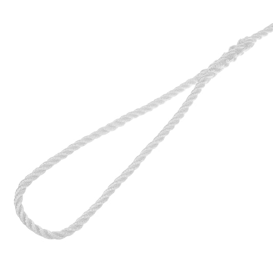 T-H Marine BE-CO-52836-DP T-H Marine 3-Strand Twisted Dock Line – 1/2 in x 25 ft Nylon Mooring Rope with Hand-Spliced 12 in Loop – Durable UV Resistant Marine Dock Line for Secure Boat Tie-Off
