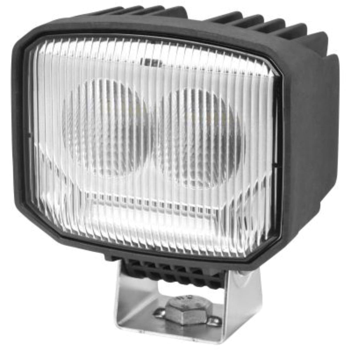 HELLA 996588001 HELLA 1GA 996 588-001 LED Work Light - Power Beam S - 12/24 V - 1000 lm - Screwed/Mounted - Pivoting Mounting Bracket/Hanging/Standing - Near Field Illumination - Plug: German Plug