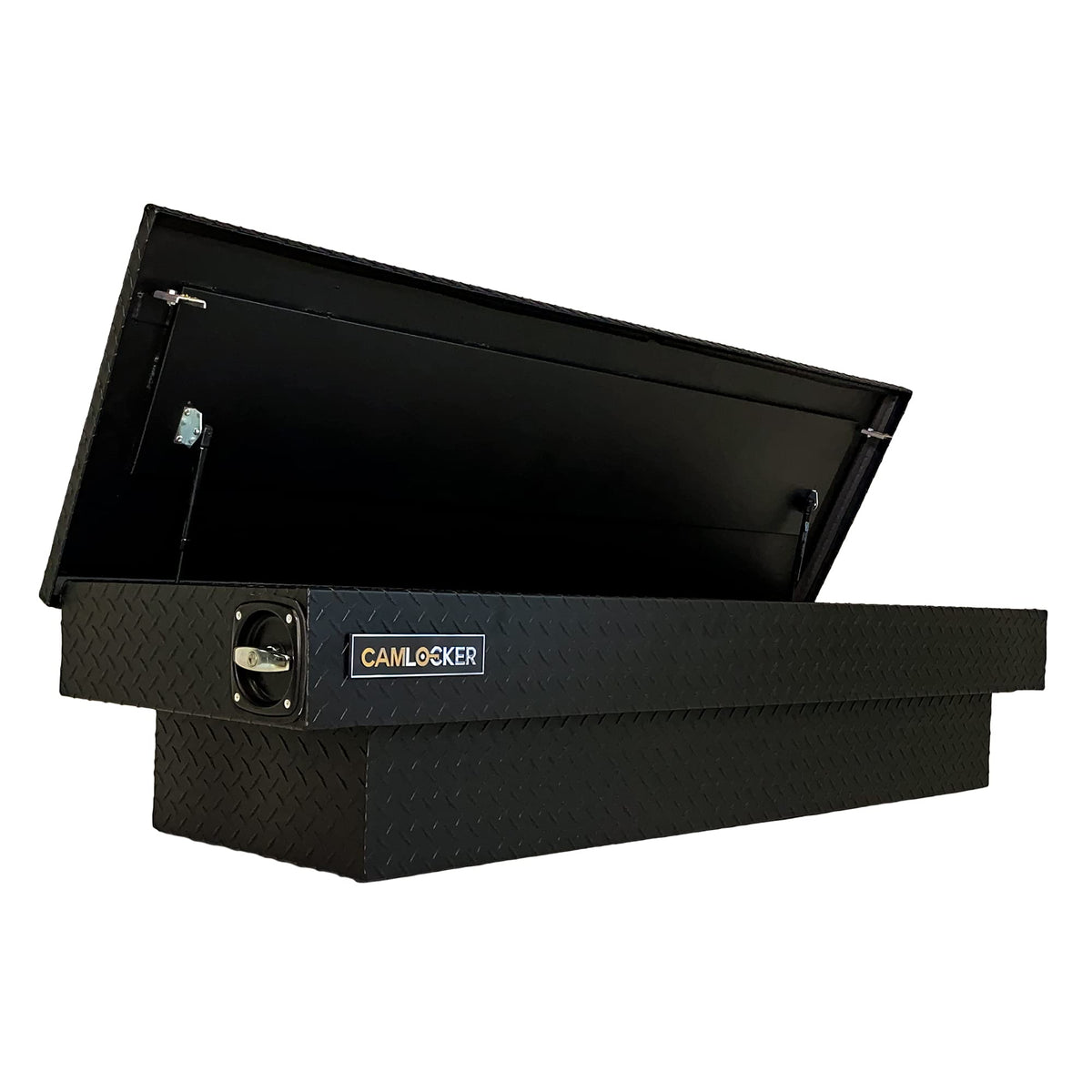 CAMLOCKER S71_MB Camlocker Tool-Box for Large Truck Beds - Matte Black Aluminum, 71-Inch, Extra Secure Lock - Made in the USA