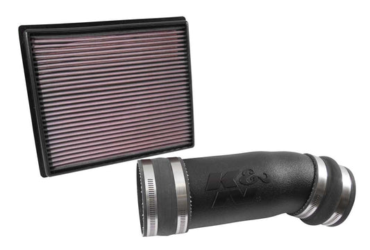 K&N 57-9036 Cold Air Intake System: High-Flow Air Filter