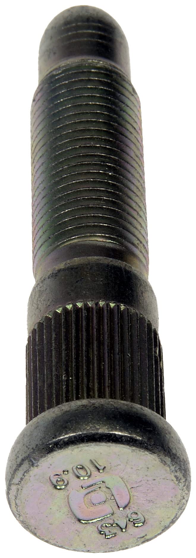DORMAN 610-643 Dorman 610-643 Front M14-1.50 Serrated Wheel Stud - 15.80 mm Knurl, 79.50 mm Length Compatible with Select Chevrolet/GMC Models, 10 Pack