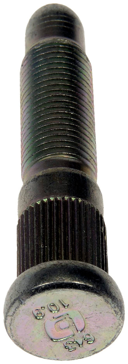 DORMAN 610-643 Dorman 610-643 Front M14-1.50 Serrated Wheel Stud - 15.80 mm Knurl, 79.50 mm Length Compatible with Select Chevrolet/GMC Models, 10 Pack