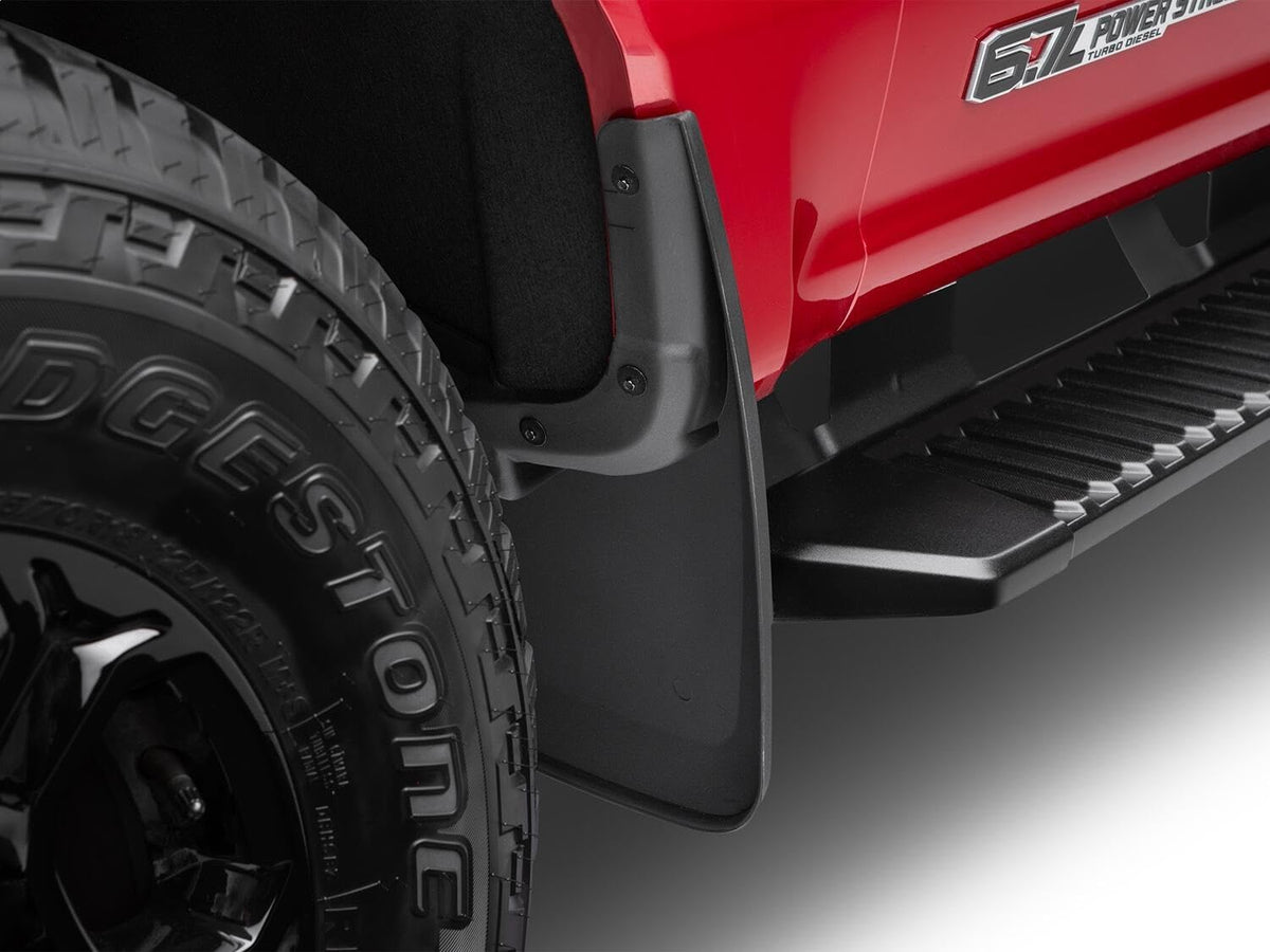 Husky Liners 58461 Husky Liners — Front Mud Guards – Fits 2017-2024 Ford F-250/F-350 Super Duty w/o OEM Fender Flares - Black, 2 Pc – 58461