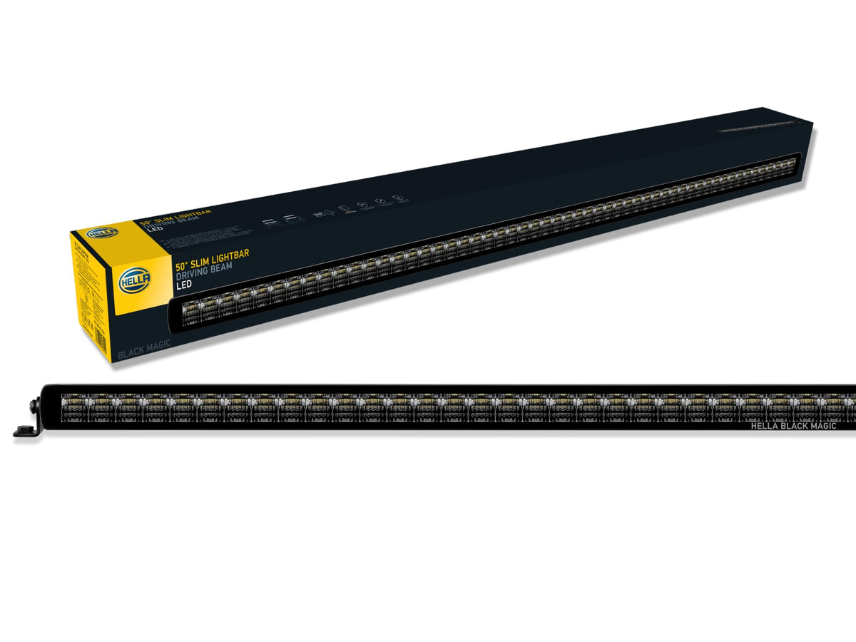 Hella 358176331 Black Magic LED Series 50 Inch Slim Lightbar