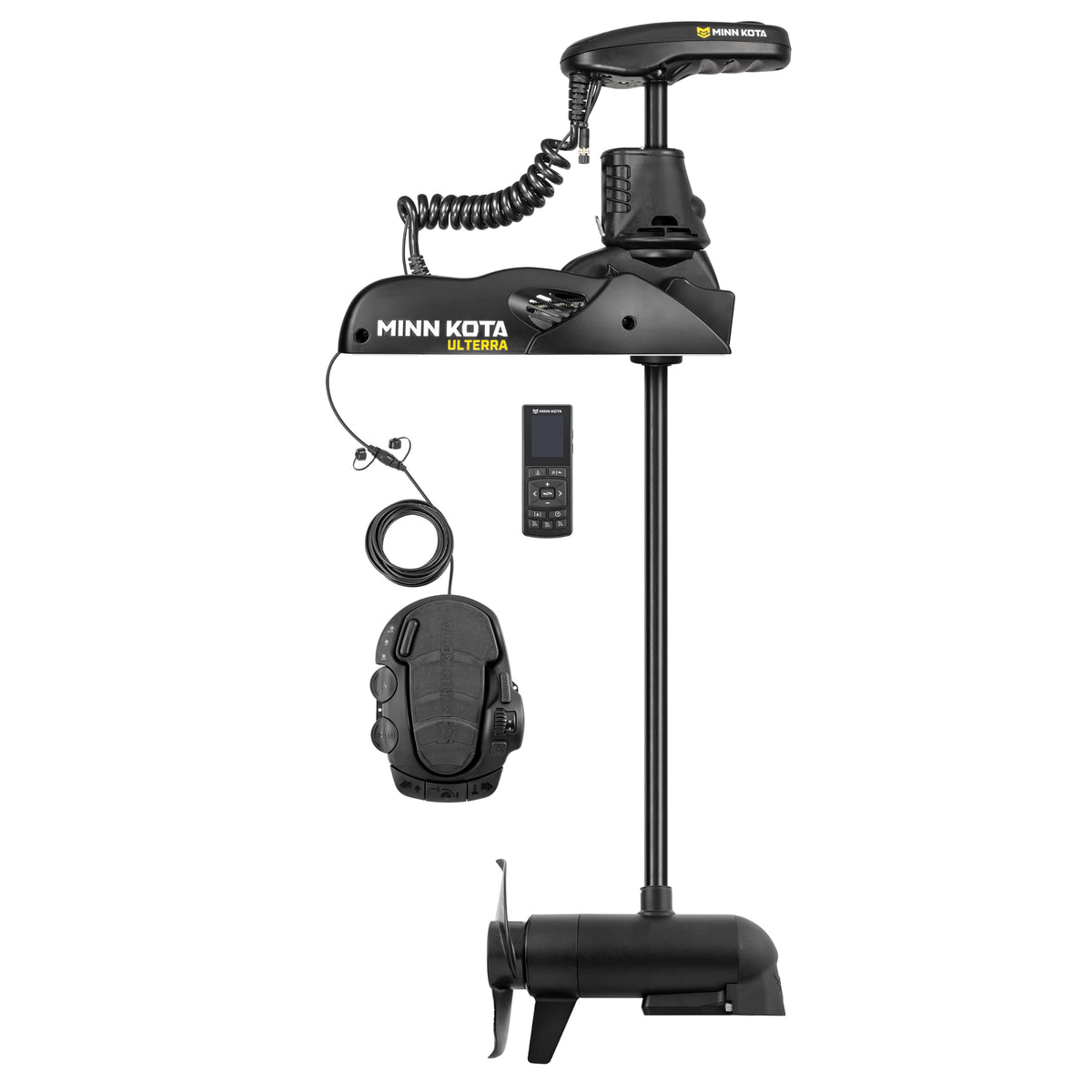 MINN KOTA 1358970 Minn Kota Ulterra Bow-Mount Electric Trolling Motor with MEGA Down Imaging – 80 Lb. Thrust, 45 In. Shaft, Freshwater