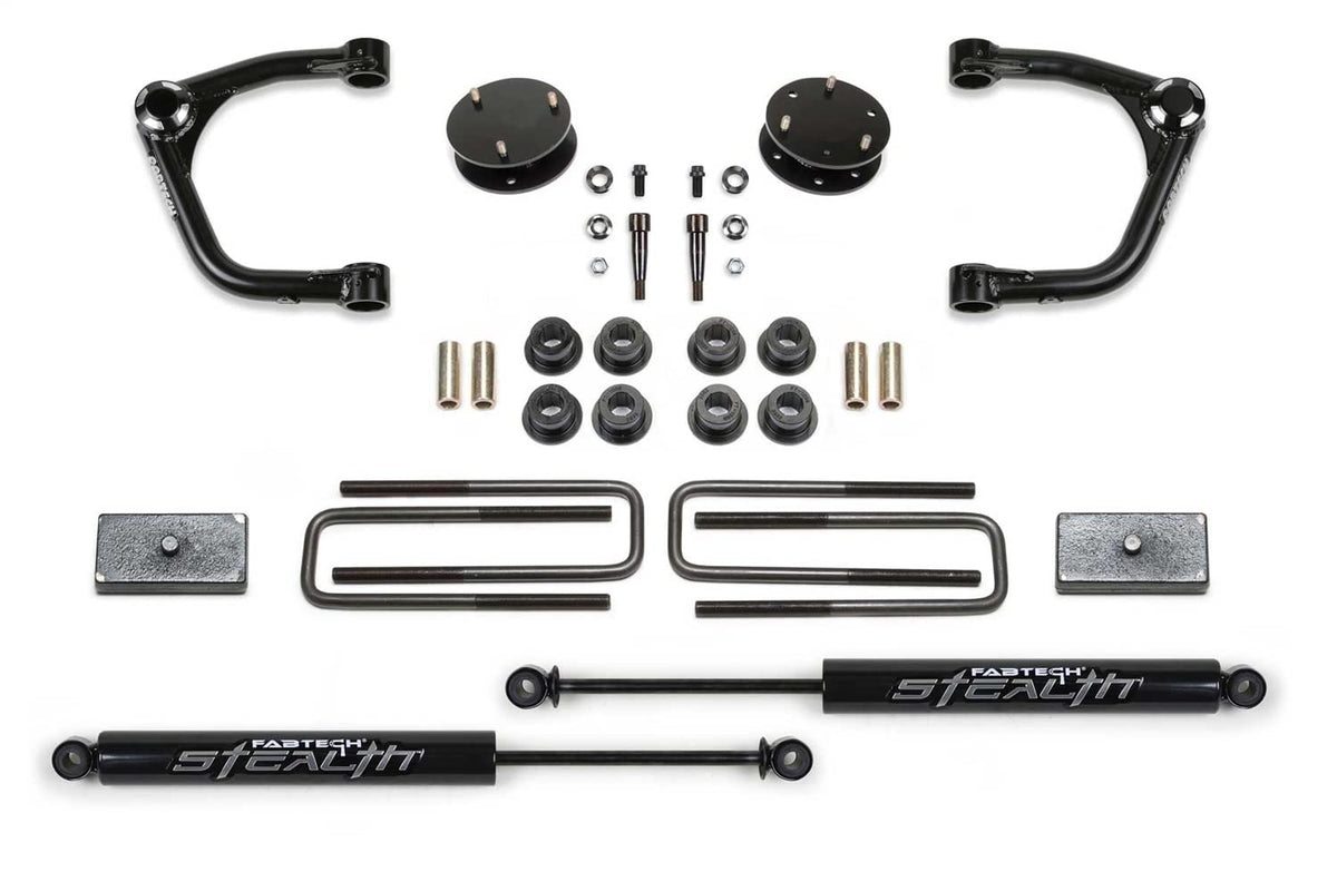 FABTECH K1129M Fabtech K1129M Uniball Lift System w/Shocks Uniball Lift System w/Shocks Uniball Lift System w/Shocks
