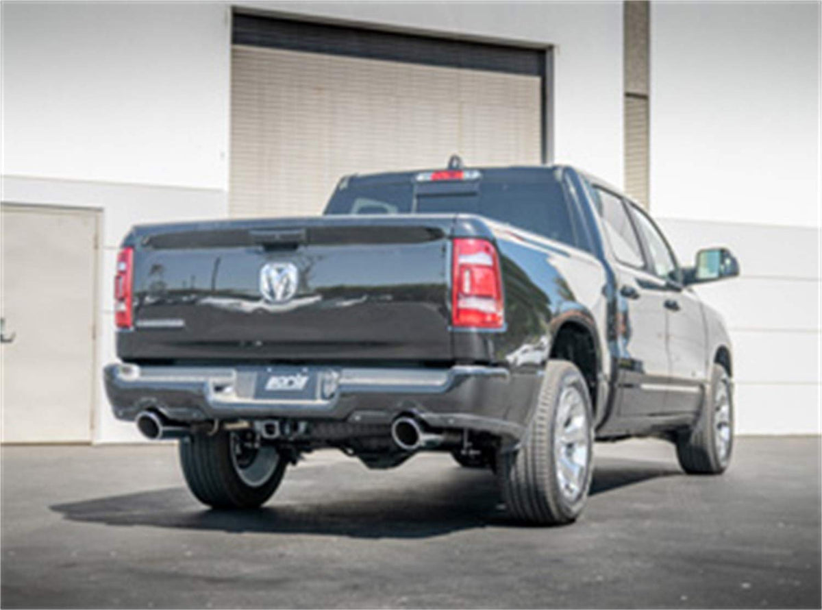 BORLA 140758 BORLA 140758 Cat-Back for '19-'24 Ram 1500 5.7L (Incl. e-Torque) AT 2&4WD Ext. (Quad) Cab 6' 4" Bed/Crew Cab 5' 7" Bed./Crew Cab 6' 4" Bed Thru Bumper Exit. Incl. Rebel & G/T Pkg. EXC. Ram Classic.