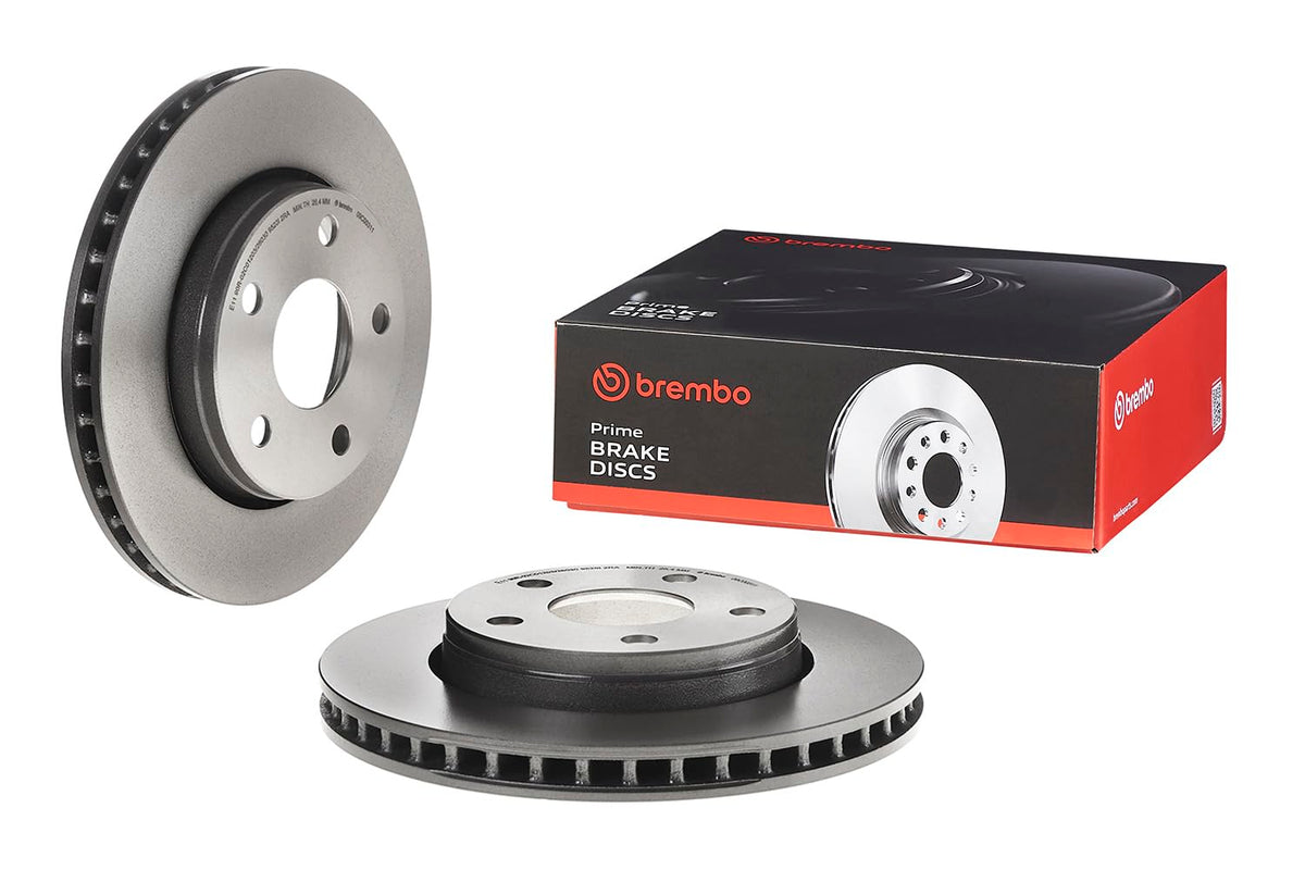 BREMBO 09C00311C02 Brembo 09.C003.11 UV Coated vented Front Brake Rotor JEEP OE# 52060137AB