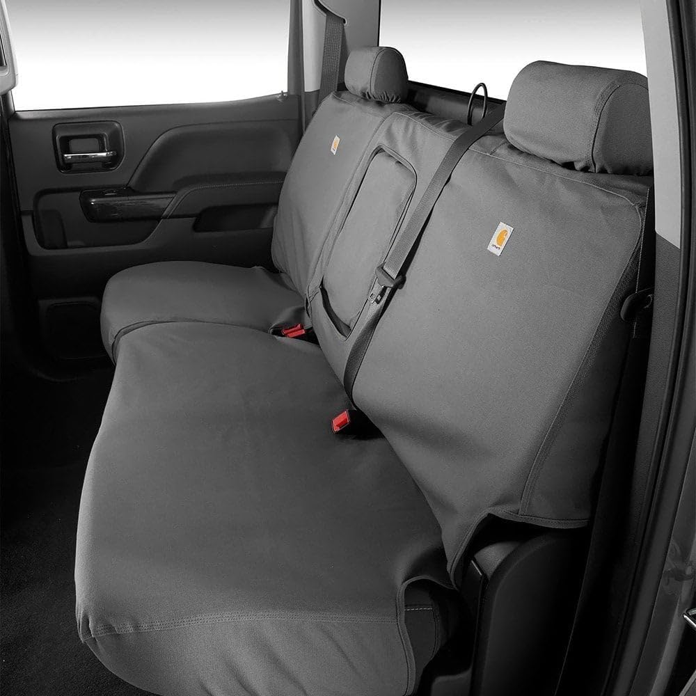 Covercraft SSC7527CAGY Carhartt SeatSaver Custom Second Row Seat Covers - Gravel