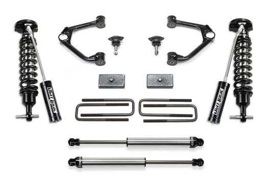 FABTECH K1190DL Fabtech Motorsports K1190DL 3 Budget Sys W/ Dl 2.5 Resi & 2.25