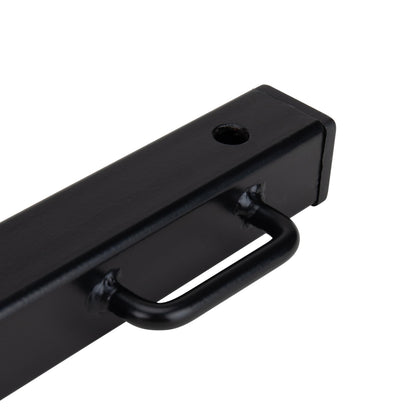 CAMCO 39010 Camco Rhino RV Bumper Mount Tote Tank Holder - Features a Powder-Coated Steel Construction, Heavy-Duty Straps, and Fits Both 4-inch and 4-1/2-inch Bumpers (39010)
