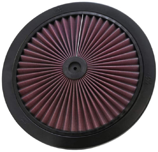 K&N FILTER 66-1401 K&N X-Stream Top Filter: High Performance, Premium, Washable, Replacement Engine Filter: Filter Height: 1 In, Shape: Round Lid, 66-1401