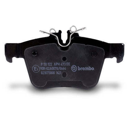 BREMBO P50122 Brembo P50122 Low-Met Rear Disc Brake Pad Set MERCEDES-BENZ OE# A0084201420