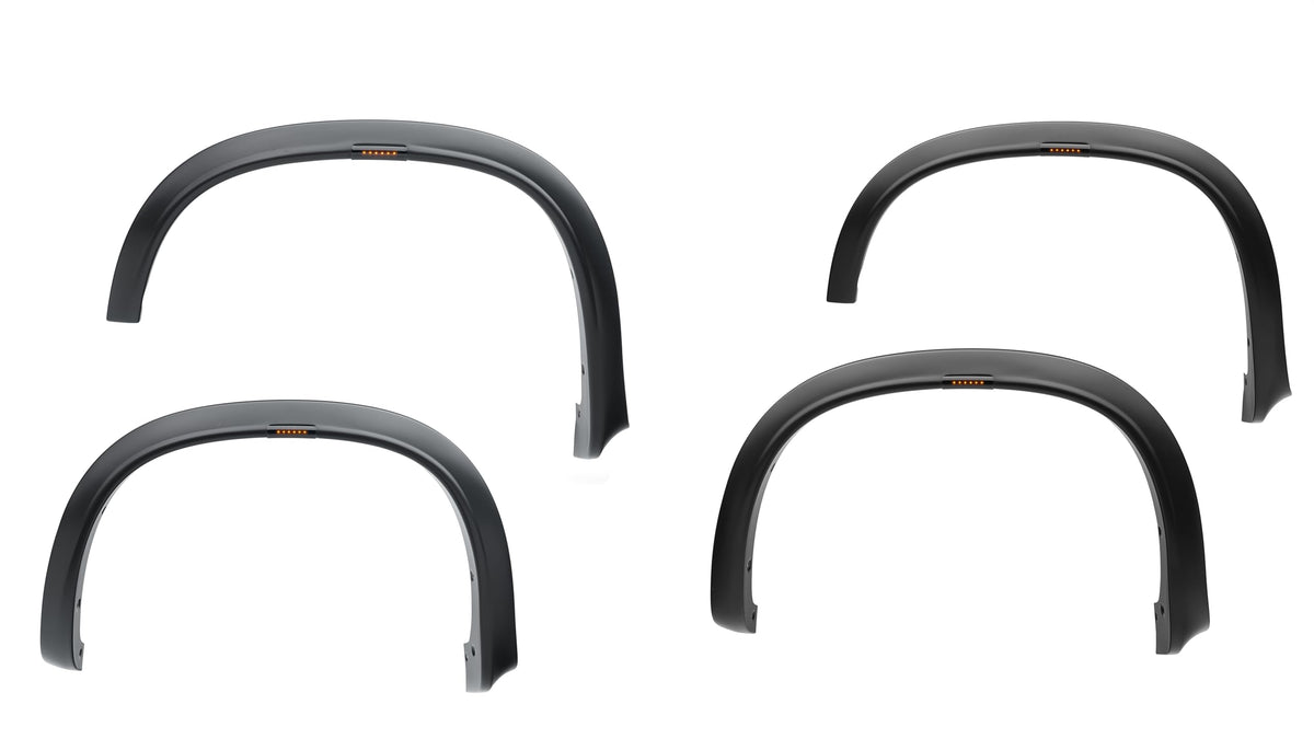 Husky Liners 2804993 Husky Liners Fender Flares RVL Style – Fits 2019-2026 Chevrolet Silverado 1500 – Front & Rear, 4-pc Black - 2804993