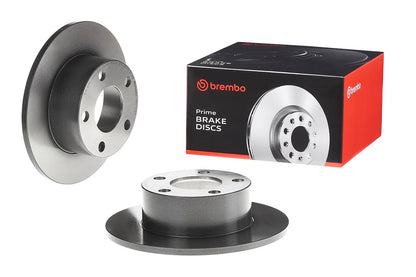 BREMBO 08574311C02 Brembo 08.5743.11 UV Coated solid Rear Brake Rotor AUDI/AUDI (FAW)/SKODA/VW/VW (SVW) OE# 4A0615601A