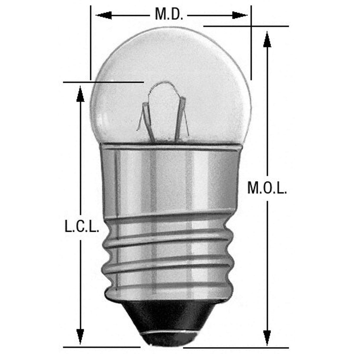 WAGNER 1449 Wagner Lighting 1449 Standard Multi-Purpose Light Bulb Box of 10