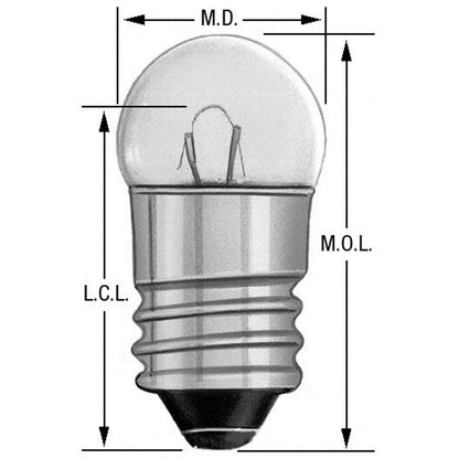 WAGNER 1449 Wagner Lighting 1449 Standard Multi-Purpose Light Bulb Box of 10