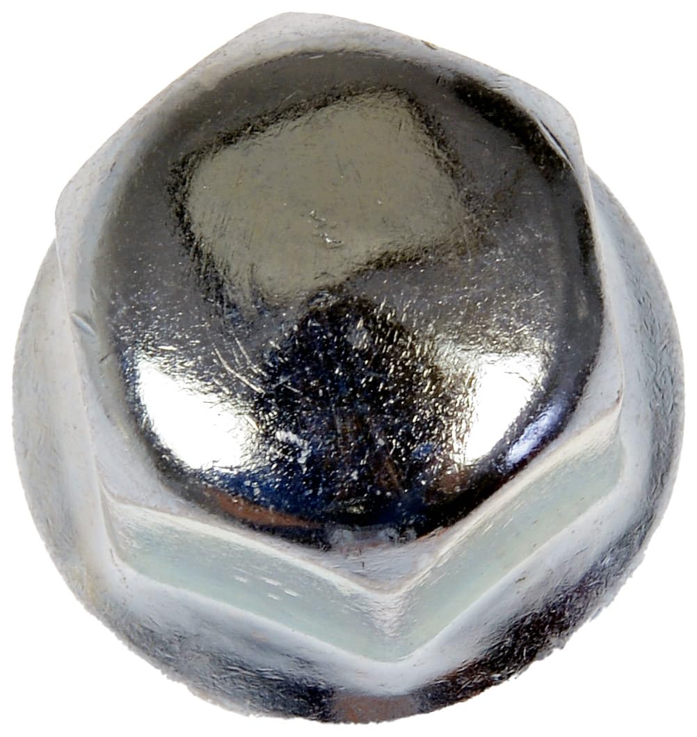 DORMAN 611-204 Dorman 611-204 9/16-18 Flattop Acorn Nut - 7/8 in. Hex, 1-1/2 in. Length Compatible with Select Models, 10 Pack (OE FIX)