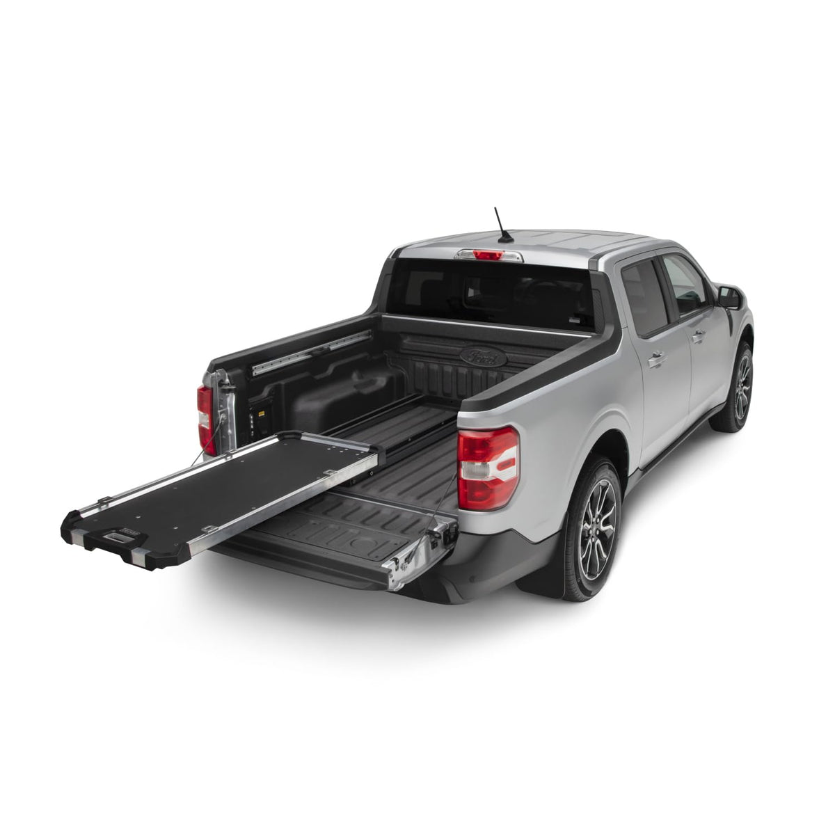 CARGOGLIDE DCG600-5224 Decked Truck Bed Slide Compatible with CargoGlide 600/75% / 24" W / 52" L for Maverick - 1500 lb Capacity, 75% Extension Heavy-Duty Pickup