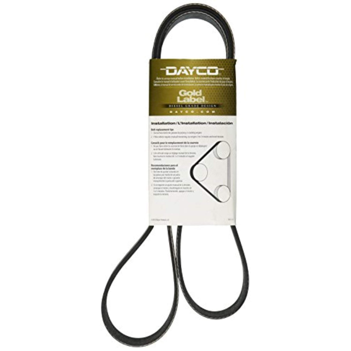 DAYCO 5100533 Dayco 5100533 PLY COG GLD LABEL BELTS