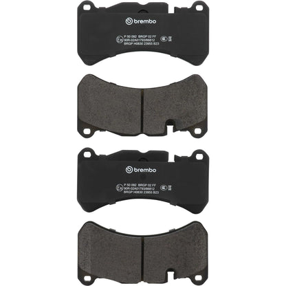 BREMBO P50092 Brembo P50092 Low-Met Front Disc Brake Pad Set MASERATI/MERCEDES-BENZ OE# 0044205020