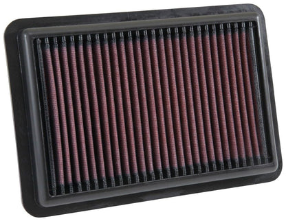 K&N FILTER 33-5050 K&N High-Flow Original Lifetime Engine Air Filter: Increase Power: Washable: Compatible with 2017-2026 HYUNDIA/KIA: Elantra, I30, Kona, Veloster, Cerato, Forte, ProCeed, Seltos, Soul, Xceed, 33-5050