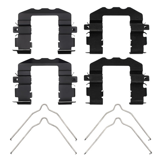 DYNAMIC FRICTION 340-03042 DFC Front Disc Brake Hardware Kit – Fits 2007-2008 Hyundai Entourage