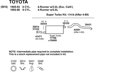 Walker 35335 Exhaust EXHAUST CLAMP (PR-EACH/BX-50