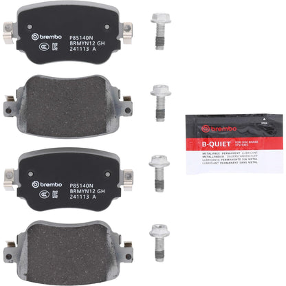 BREMBO P85140 Brembo P85140 Low-Met Rear Disc Brake Pad Set AUDI/SEAT OE# 8U0698451F