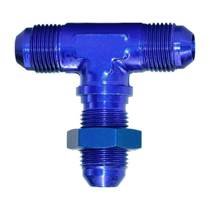 SPEEDFX 560834 Speedfx 560834 -8AN BLU BULKHEAD FLARE TEE