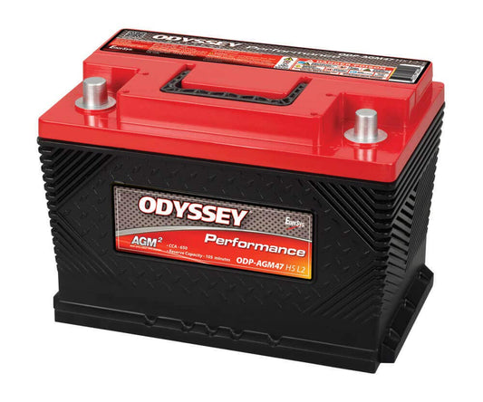 ODYSSEY BATTERY ODP-AGM47H5L2 Odyssey Battery ODP-AGM47H5L2 Performance Series AGM Battery, Passenger Car